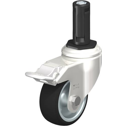 Blickle 853387 LKRXA-PATH 80G-11-FI-EXR13 Lenkrolle mit Feststeller Rad-Durchmesser: 80 mm Tragfähigkeit (max.): 120 kg ...