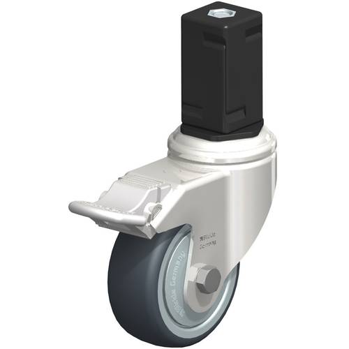 Blickle 853138 LKRXA-TPA 80KFD-11-FI-EXV17 Lenkrolle mit Feststeller Rad-Durchmesser: 80 mm Tragfähigkeit (max.): 100 kg...