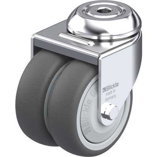 Blickle 757084 LMDA-PATH 75KF Doppel-Lenkrolle Rad-Durchmesser: 75 mm Tragfähigkeit (max.): 100 kg 1 St.