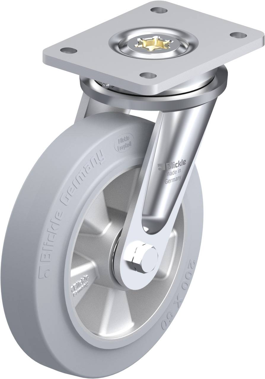 Blickle 644153 LO-ALEV 200K-SG Lenkrolle Rad-Durchmesser: 200 mm Tragfähigkeit (max.): 500 kg 1 St.