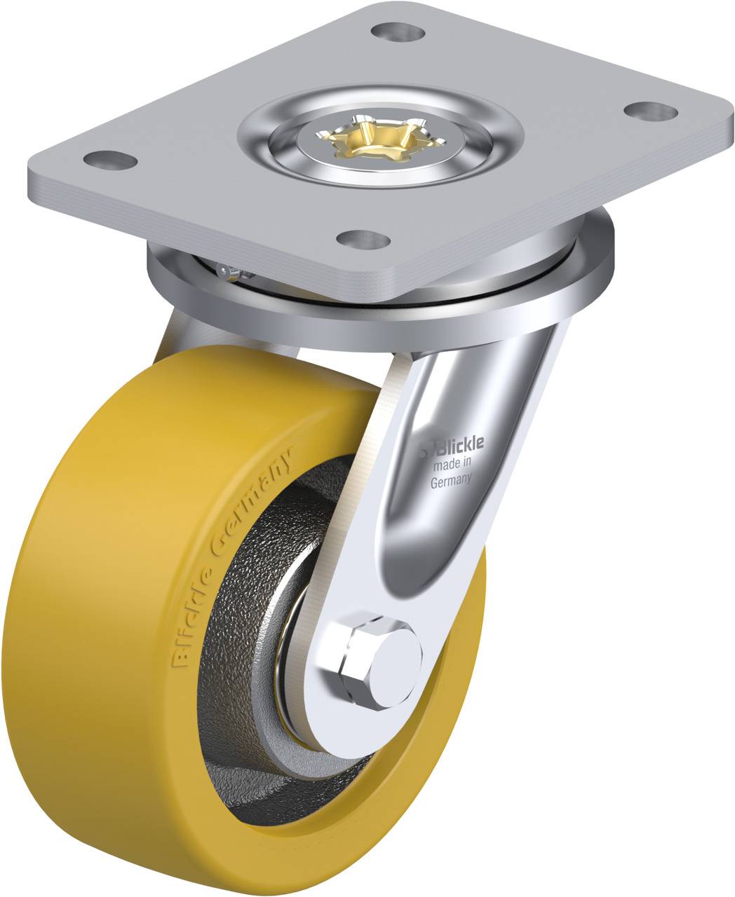 Blickle 267120 LO-GTH 127K Lenkrolle Rad-Durchmesser: 125 mm Tragfähigkeit (max.): 700 kg 1 St.