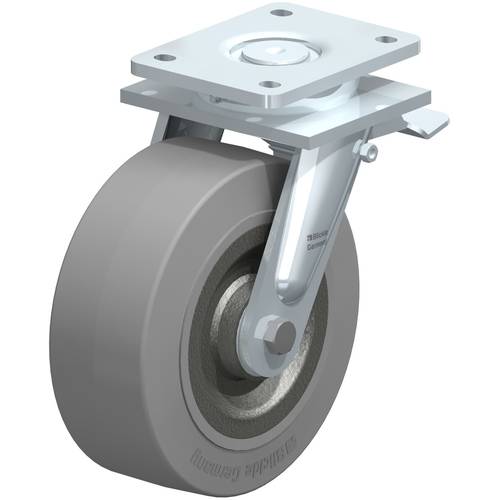 Blickle 670273 LO-SE 202K-ST-SG Lenkrolle mit Feststeller Rad-Durchmesser: 200 mm Tragfähigkeit (max.): 850 kg 1 St.