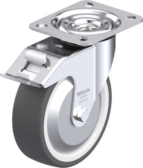 Blickle 259820 L-POTH 125G-FI-FA Lenkrolle mit Feststeller Rad-Durchmesser: 125 mm Tragfähigkeit (max.): 250 kg 1 St.