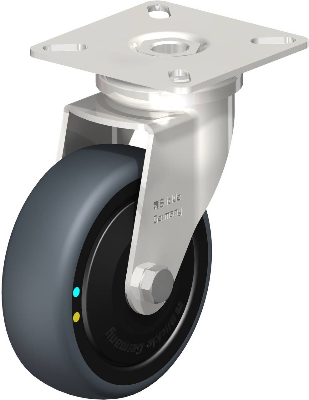 Blickle 853227 LPXA-TPA 75KFD-ELS Lenkrolle Rad-Durchmesser: 75 mm Tragfähigkeit (max.): 50 kg 1 St.