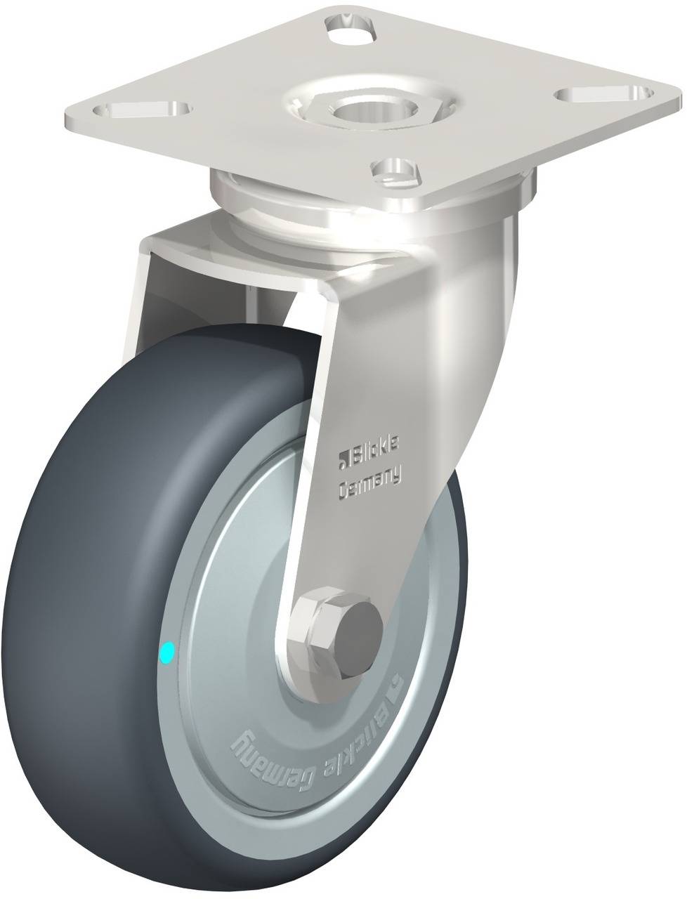 Blickle 754986 LPXA-TPA 75KFD Lenkrolle Rad-Durchmesser: 75 mm Tragfähigkeit (max.): 75 kg 1 St.