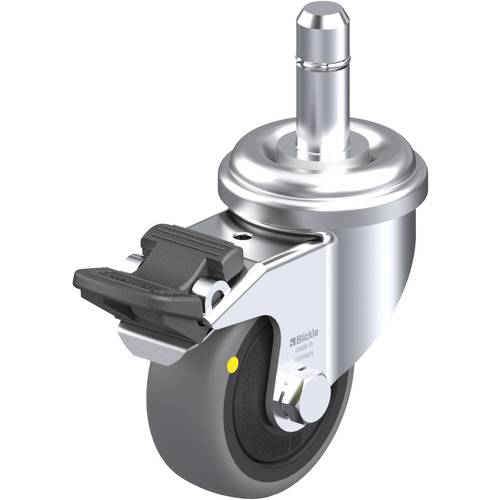 Blickle 744631 LRA-TPA 50KF-FI-ELS-ES Lenkrolle mit Feststeller Rad-Durchmesser: 50 mm Tragfähigkeit (max.): 30 kg 1 St.