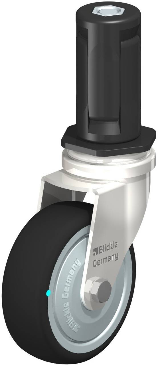 Blickle 853379 LRXA-PATH 75KFD-EXR04 Lenkrolle Rad-Durchmesser: 75 mm Tragfähigkeit (max.): 75 kg 1 St.