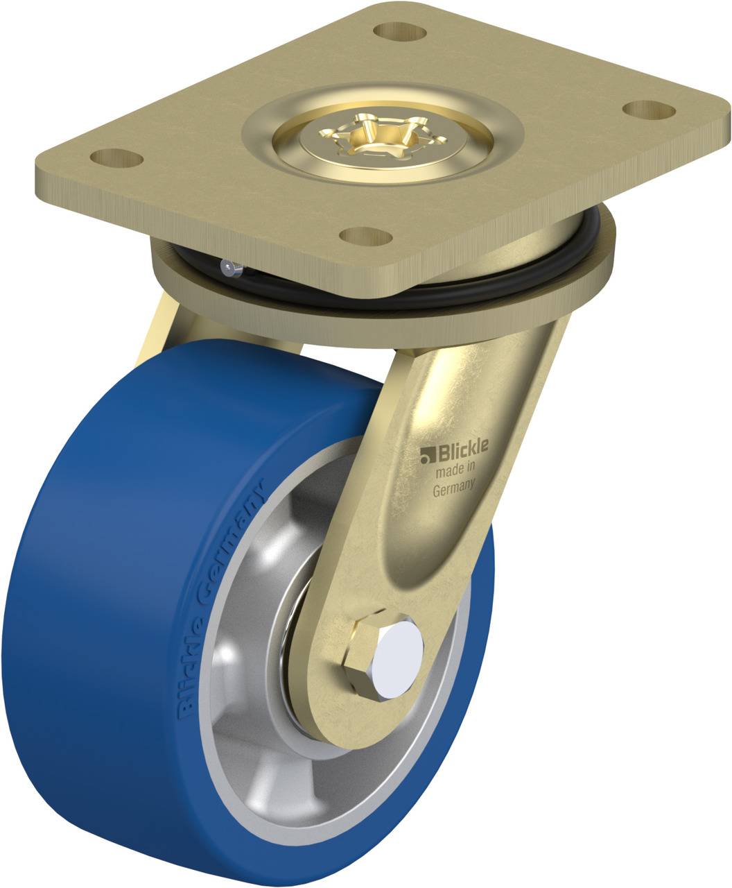 Blickle 755010 LS-ALBS 127K Lenkrolle Rad-Durchmesser: 125 mm Tragfähigkeit (max.): 450 kg 1 St.