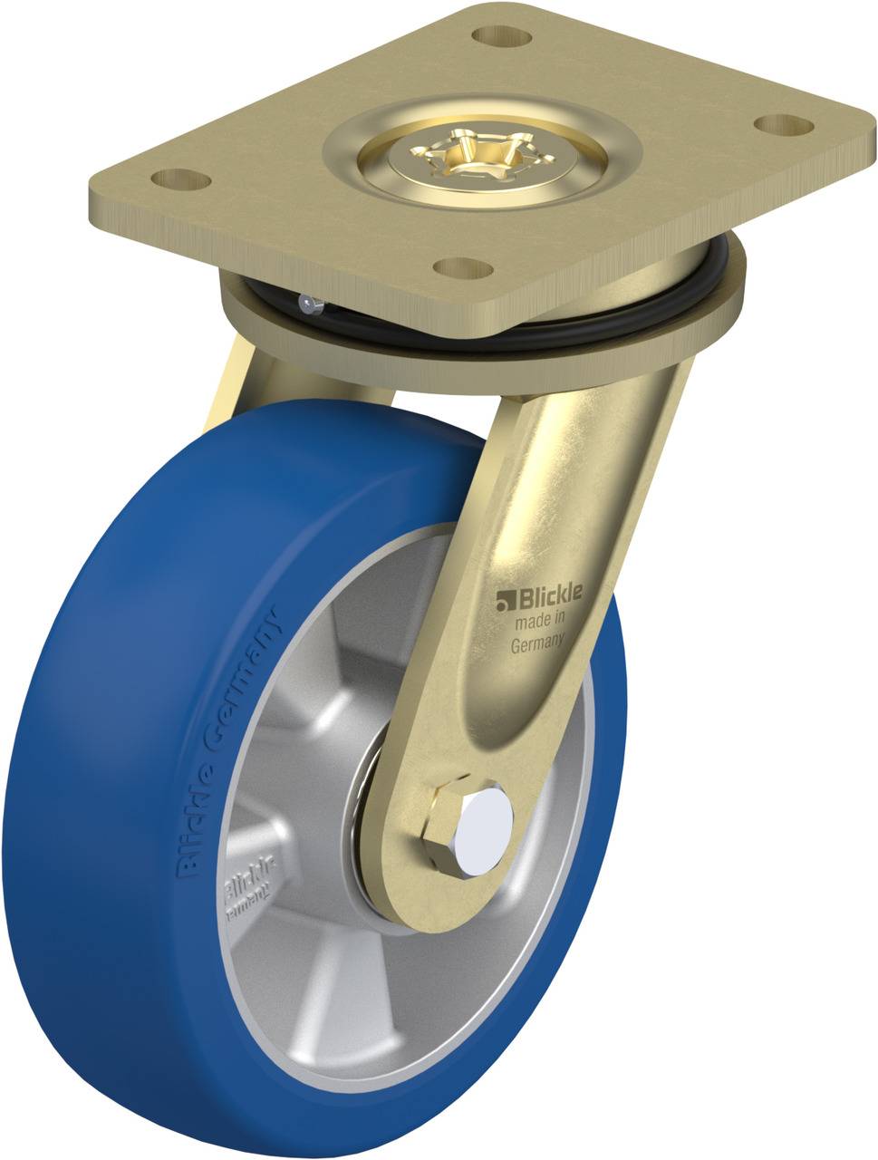Blickle 741980 LS-ALBS 160K Lenkrolle Rad-Durchmesser: 160 mm Tragfähigkeit (max.): 580 kg 1 St.