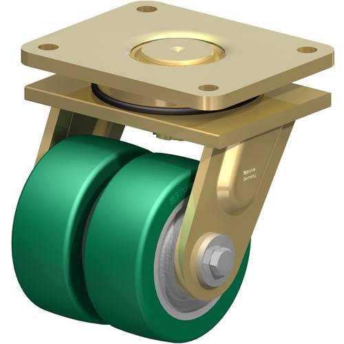 Blickle 755020 LSD-GST 127K Doppel-Lenkrolle Rad-Durchmesser: 125 mm Tragfähigkeit (max.): 900 kg 1 St.