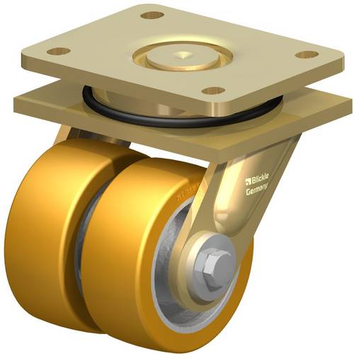 Blickle 760018 LSD-GTH 100K Doppel-Lenkrolle Rad-Durchmesser: 100 mm Tragfähigkeit (max.): 810 kg 1 St.