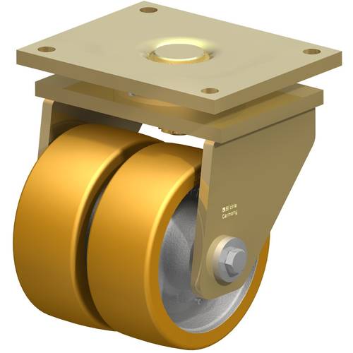 Blickle 618785 LSD-GTH 202K Doppel-Lenkrolle Rad-Durchmesser: 200 mm Tragfähigkeit (max.): 2850 kg 1 St.