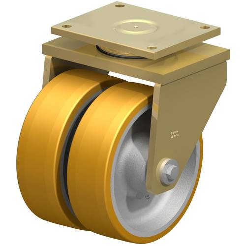 Blickle 486969 LSD-GTH 304K Doppel-Lenkrolle Rad-Durchmesser: 300 mm Tragfähigkeit (max.): 5400 kg 1 St.