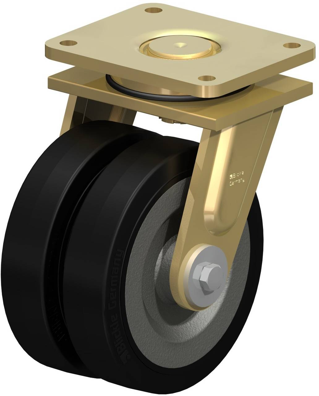 Blickle 621524 LSD-SE 200K-35 Doppel-Lenkrolle Rad-Durchmesser: 200 mm Tragfähigkeit (max.): 1200 kg 1 St.