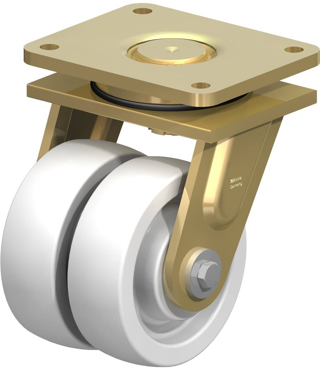 Blickle 614503 LSD-SPO 150K-35 Doppel-Lenkrolle Rad-Durchmesser: 150 mm Tragfähigkeit (max.): 1450 kg 1 St.