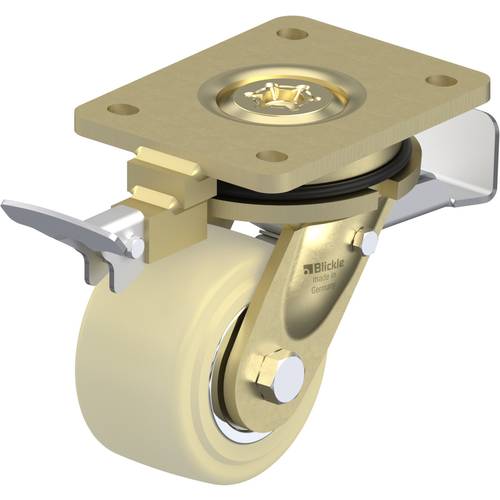 Blickle 649269 LS-GSPO 101K-ST-RI4 Lenkrolle mit Feststeller Rad-Durchmesser: 100 mm Tragfähigkeit (max.): 1500 kg 1 St.