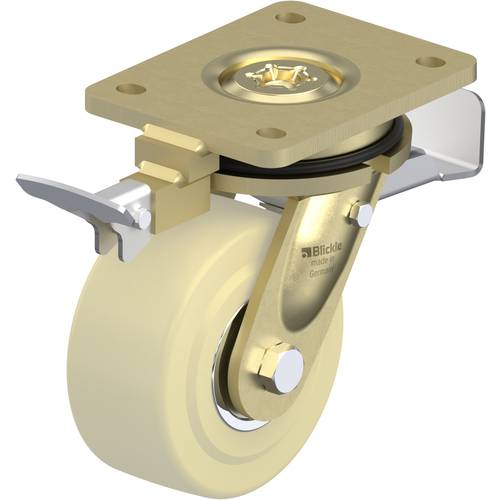 Blickle 741460 LS-GSPO 125K-ST-RI4 Lenkrolle mit Feststeller Rad-Durchmesser: 125 mm Tragfähigkeit (max.): 1750 kg 1 St.