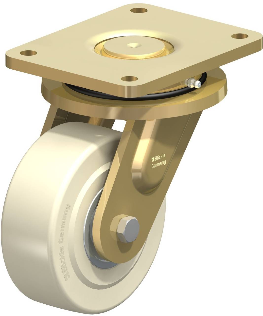 Blickle 608562 LS-GSPO 150K-35 Lenkrolle Rad-Durchmesser: 150 mm Tragfähigkeit (max.): 2500 kg 1 St.