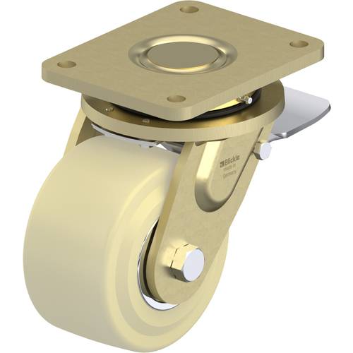 Blickle 611152 LS-GSPO 152K-35-ST Lenkrolle mit Feststeller Rad-Durchmesser: 150 mm Tragfähigkeit (max.): 3000 kg 1 St.