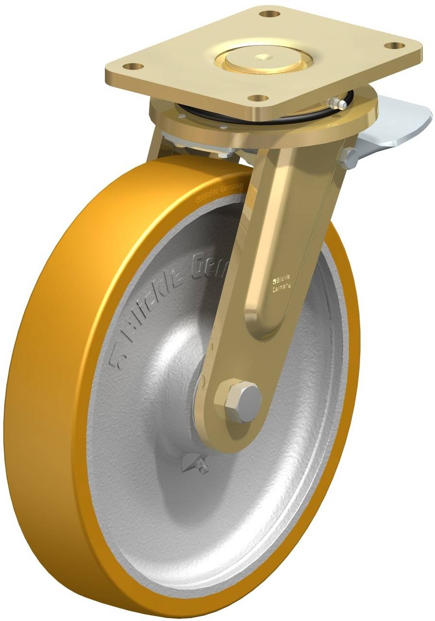 Blickle 547604 LS-GTH 300K-ST Lenkrolle mit Feststeller Rad-Durchmesser: 300 mm Tragfähigkeit (max.): 1800 kg 1 St.