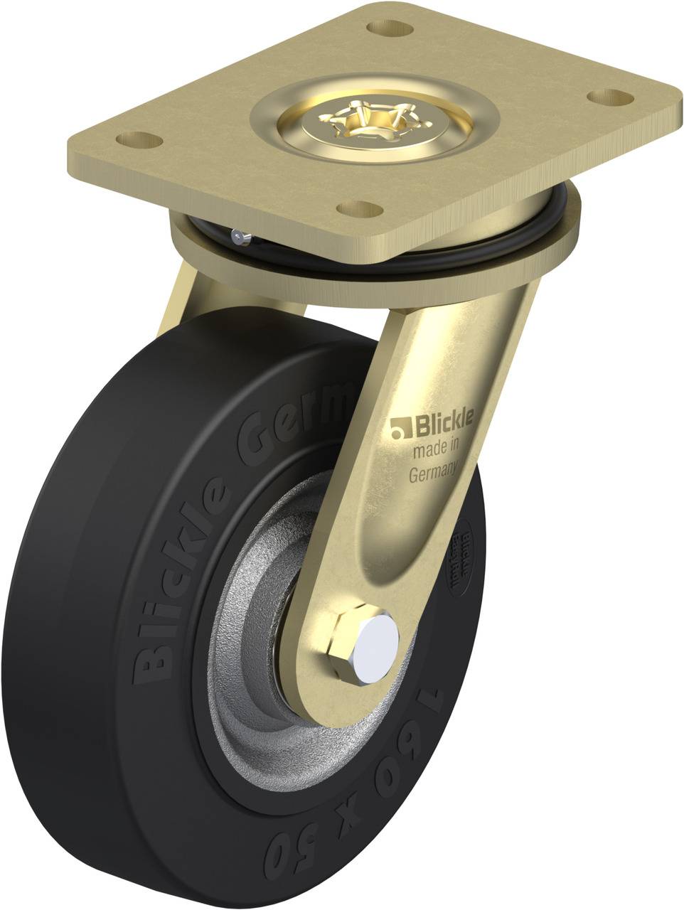 Blickle 43984 LS-SE 160K Lenkrolle Rad-Durchmesser: 160 mm Tragfähigkeit (max.): 450 kg 1 St.