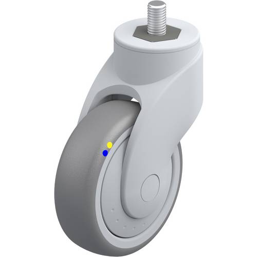 Blickle 748182 LWGXE-TPA 101XKF-ELS-GSX12 Lenkrolle Rad-Durchmesser: 100 mm Tragfähigkeit (max.): 70 kg 1 St.