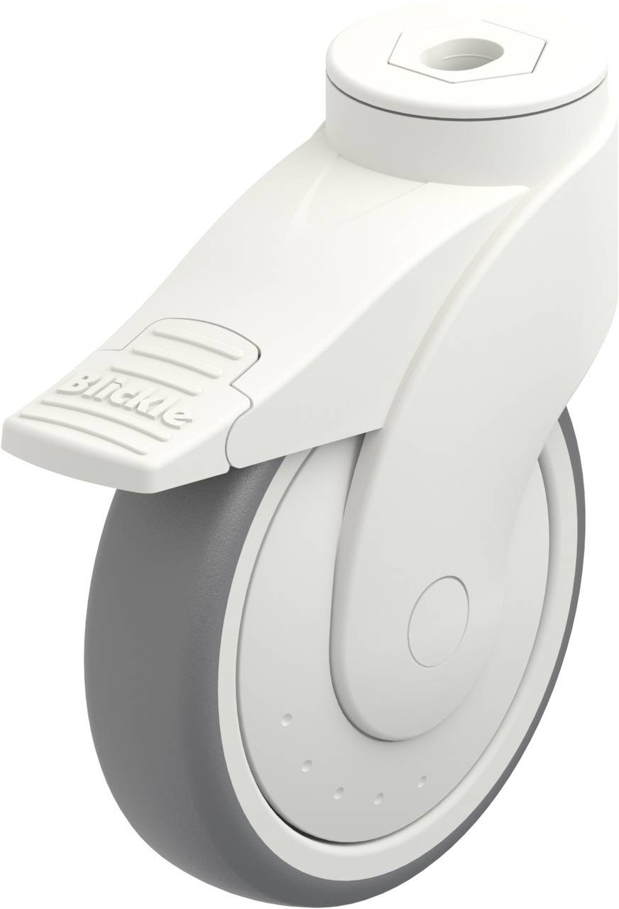 Blickle 739813 LWK-TPA 126KF-FI Lenkrolle mit Feststeller Rad-Durchmesser: 125 mm Tragfähigkeit (max.): 110 kg 1 St.