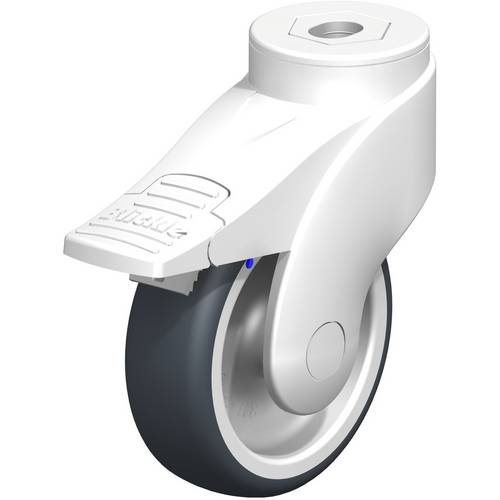 Blickle 744657 LWKX-TPA 101G-11-FI Lenkrolle mit Feststeller Rad-Durchmesser: 100 mm Tragfähigkeit (max.): 100 kg 1 St.