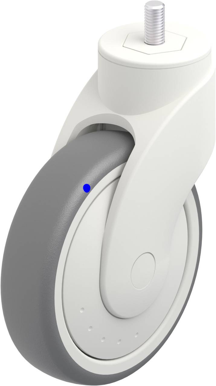 Blickle 741742 LWKX-TPA 126XKF-GSX10 Lenkrolle Rad-Durchmesser: 125 mm Tragfähigkeit (max.): 110 kg 1 St.