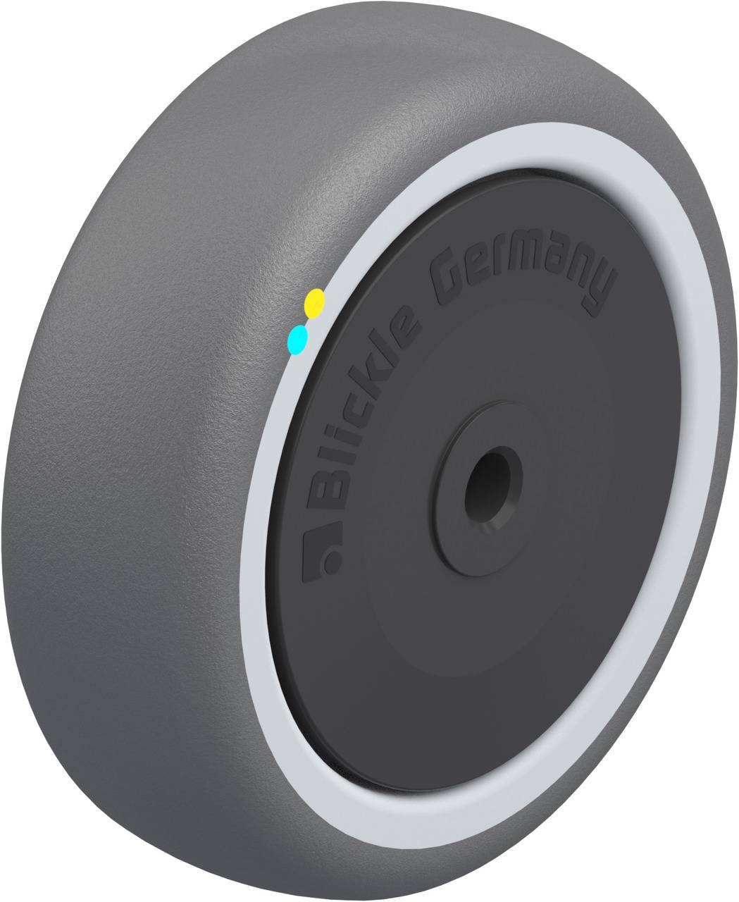 Blickle 846910 PATH 101/8KFD-ELS Kunststoff-Rad Rad-Durchmesser: 100 mm Tragfähigkeit (max.): 130 kg 1 St.