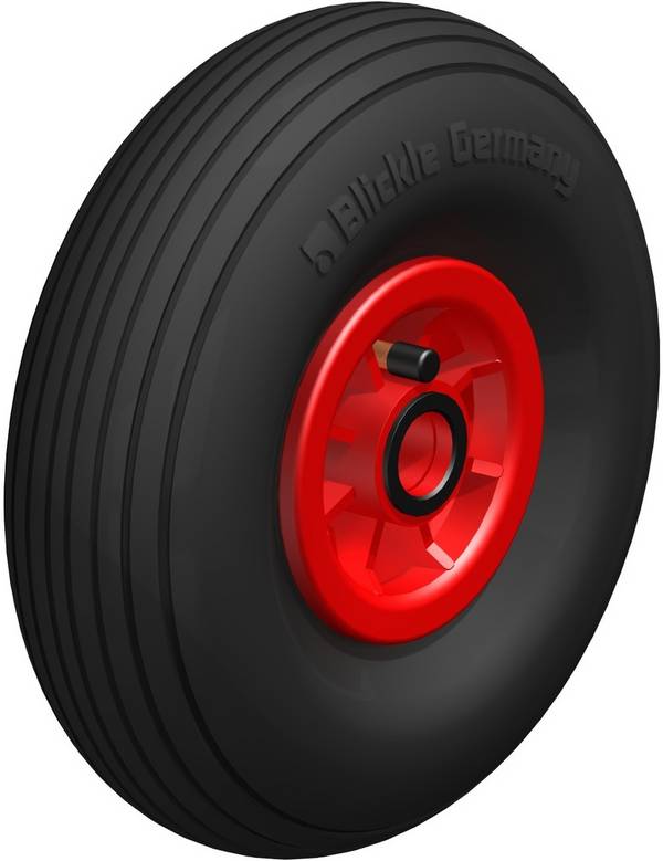 Blickle 691048 PK 260/25-75R-ROT Rad-Luftreifen Rad-Durchmesser: 260 mm Tragfähigkeit (max.): 150 kg 1 St.