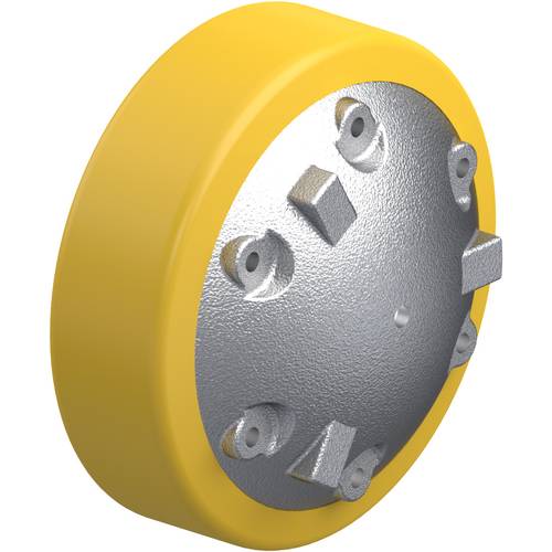 Blickle 463133 RTH 230x72/10-6-P Staplerrad Rad-Durchmesser: 230 mm 1 St.