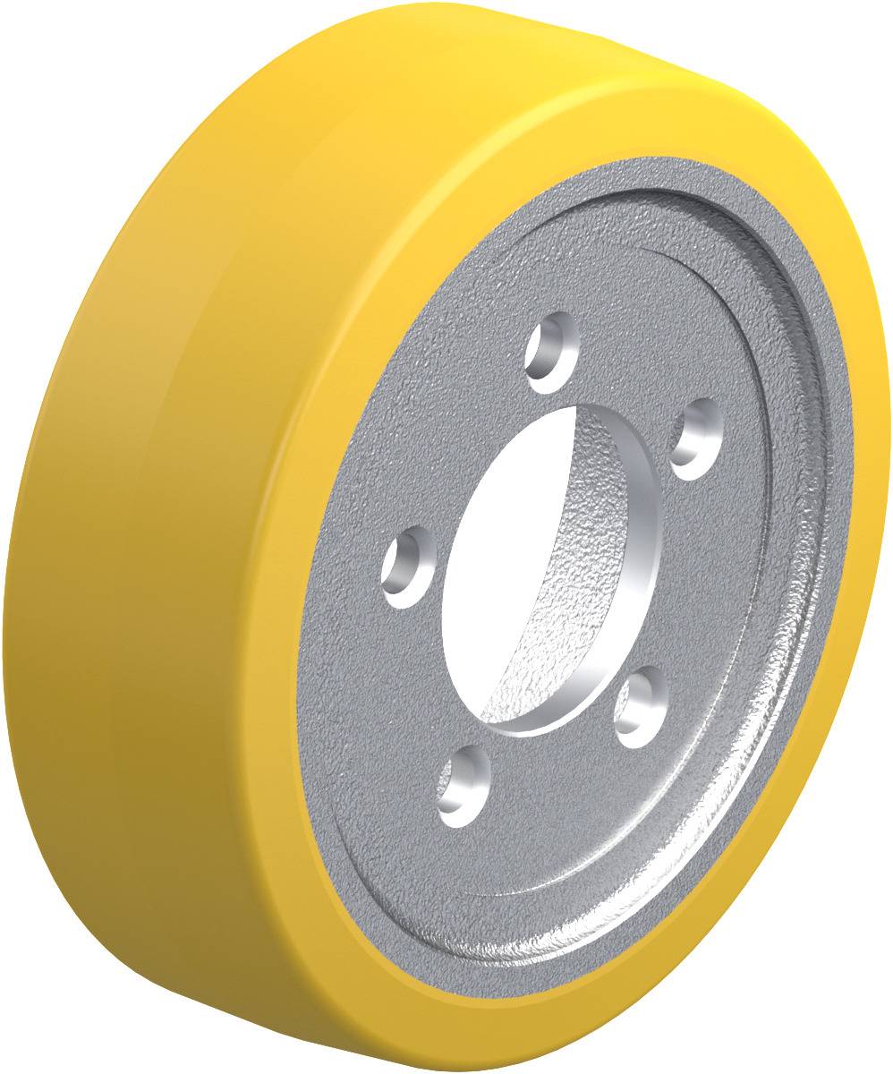 Blickle 463125 RTH 250x80/80-5-PI Staplerrad Rad-Durchmesser: 250 mm 1 St.