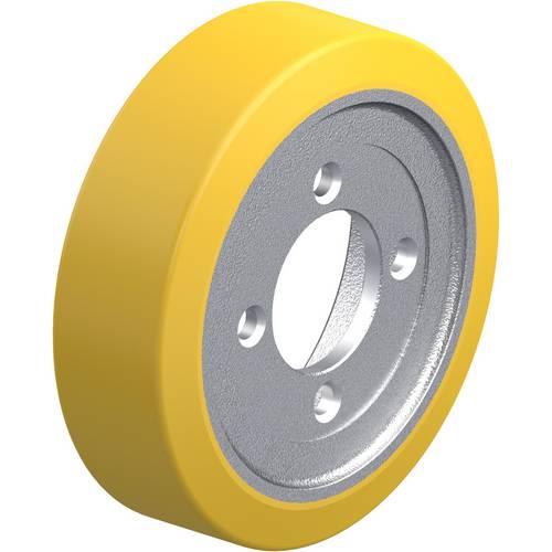 Blickle 462911 RTH 255x75/80-4 Staplerrad Rad-Durchmesser: 255 mm 1 St.