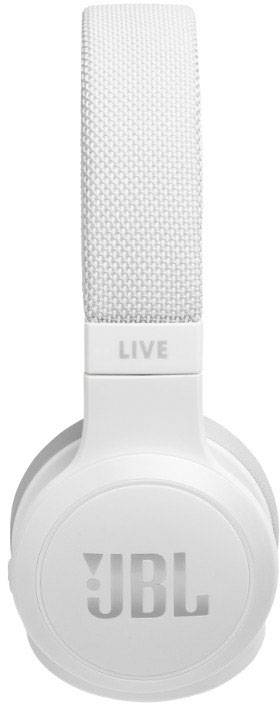 JBL Live 400BT On Ear Kopfhörer Bluetooth® Weiß Headset, Klang-Personalisierung, Lautstärkeregelung Handy-2