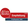 'Alles Beste Empfehlung' für FritzRepeater 2400, Ausgabe November 2019.