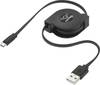 Renkforce USB-Kabel USB 2.0 USB-A Stecker, USB-Micro-B Stecker 0.80 m Schwarz RF-4352332