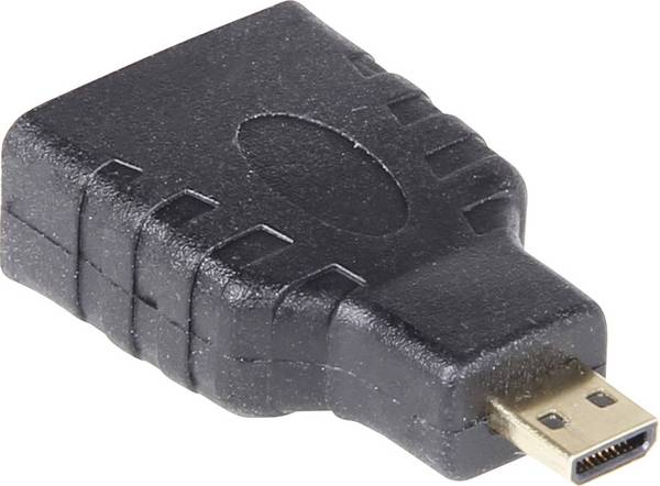 Joy-it K-1482 HDMI-Adapter Raspberry Pi® [1x HDMI-Stecker D Micro - 1x HDMI-Buchse]   geschirmt