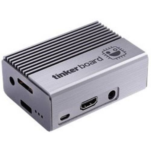 Asus Tinker Aluminum Fanless Case SBC-Gehäuse Passend für (Entwicklungskits): ASUS Tinker Board inkl. passiven Kühler Al...