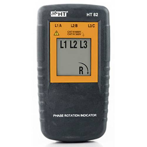 HT Instruments HT82 Drehfeldmessgerät kalibriert (ISO) CAT III 600 V LCD