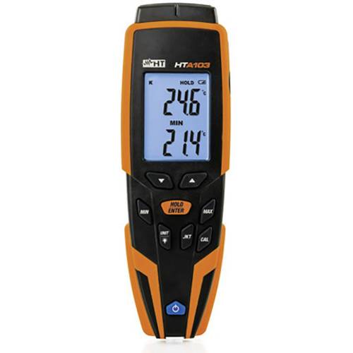 Thumbnail - HT Instruments HTA103 Temperatur-Messgerät kalibriert (DAkkS-akkreditiertes Labor) -250 - +1370 °C