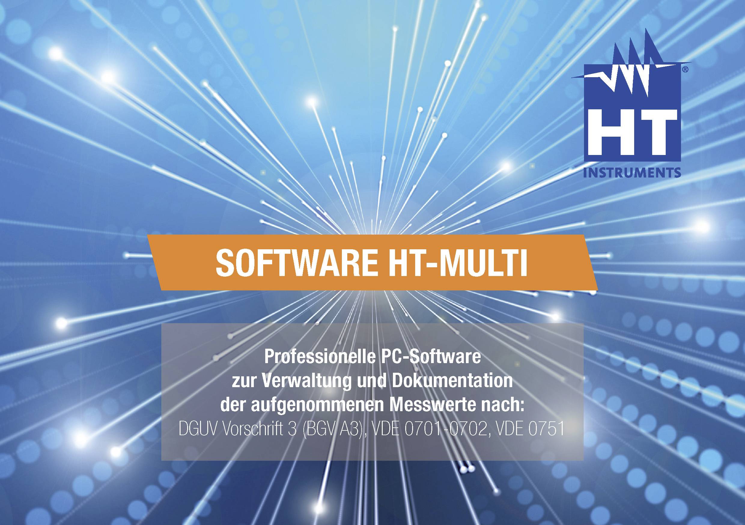 HT INSTRUMENTS 2008660 Software HT-Multi Software Protokollsoftware zu MultiTest HT700+,