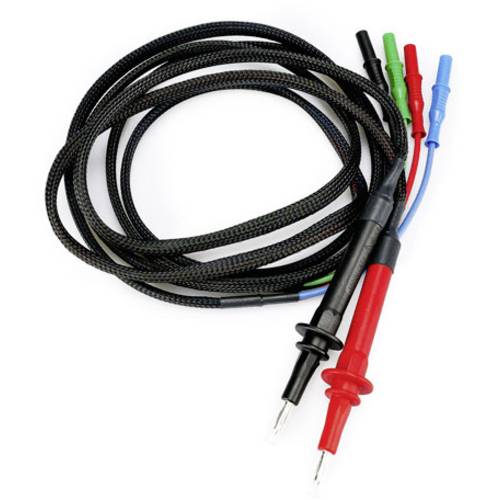 HT Instruments KIT Kelvin Bananenstecker Bananenbuchse, Buchse 4 mm, Steckanschluss 4 mm Grün 1 St.