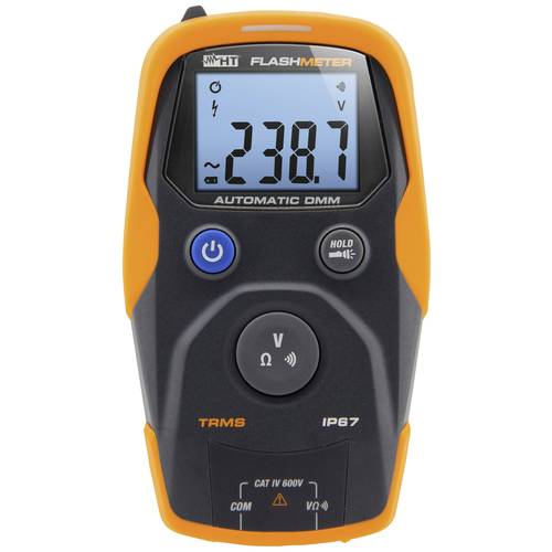 HT Instruments Flashmeter Hand-Multimeter digital Wasserdicht (IP67) CAT IV 600 V Anzeige (Counts): 4000