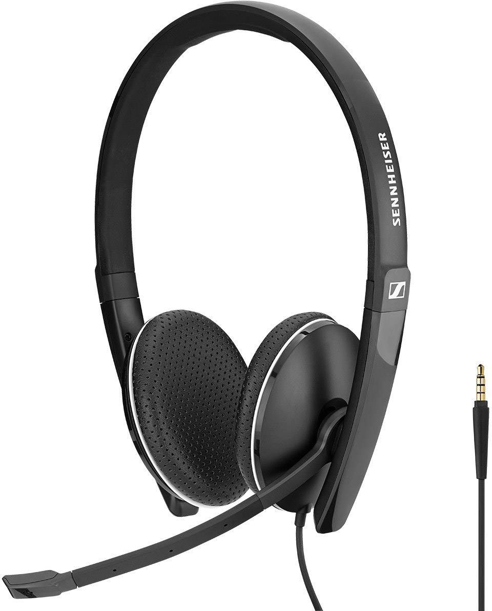 Sennheiser SC165 StereoHeadset 3.5 mm Klinke Stereo, schnurgebunden On Ear Schwarz kaufen