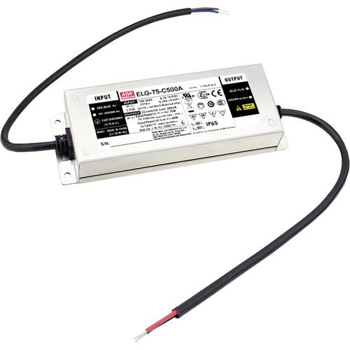 Thumbnail - MEAN WELL ELG-75-C350B-3Y LED-Treiber Konstantstrom 74.9 W 350 mA 107 - 214 V/DC 3 in 1 Dimmer Funktion, dimmbar, Montag...
