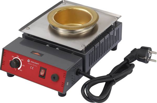TOOLCRAFT LTB-911A Lötbad 300 W 480 °C Lot-Menge 1350 g