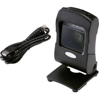 Eine stationäre Webcam mit schwarzem Gehäuse neben einem USB-Kabel. Ideal für Desktop-Videoanrufe oder Echtzeitüberwachung.