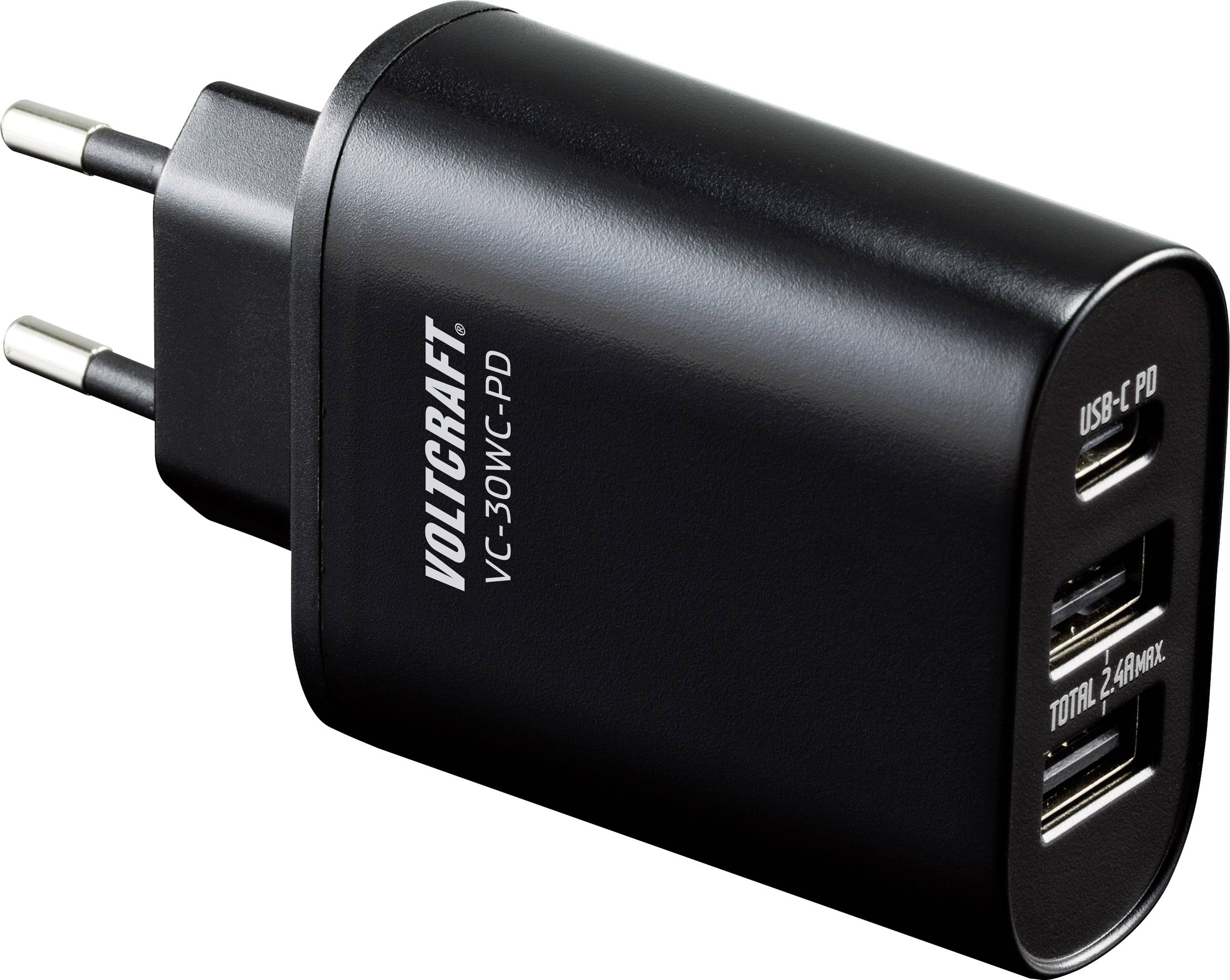 VOLTCRAFT VC 30WC PD VC 30WC PD USB Ladegerät Steckdose 3 x USB, USB C™ Buchse VOLTCRAFT VC 30WC PD VC 30WC PD USB Ladegerät Steckdose 3 x USB, USB C™ Buchse