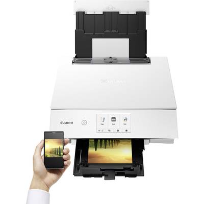 Canon PIXMA TS8351a Farb Tintenstrahl Multifunktionsdrucker  A4 Drucker, Scanner, Kopierer WLAN, Bluetooth®, Duplex